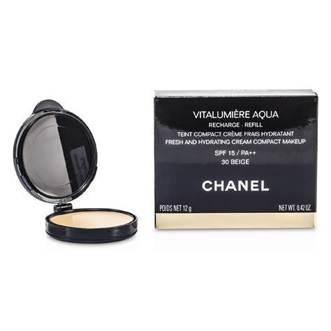 chanel vitalumiere aqua compact 30 beige|chanel vitalumiere aqua beige rose.